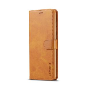 Θήκη Samsung Galaxy A71 LC.IMEEKE Wallet Leather Stand-brown MPS14250