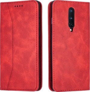 Bodycell Θήκη - Πορτοφόλι OnePlus 8 - Red (5206015060588) 82618
