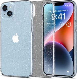 Spigen Liquid Crystal Glitter - Θήκη Σιλικόνης Apple iPhone 14 - Crystal Quartz (ACS05034) ACS05034