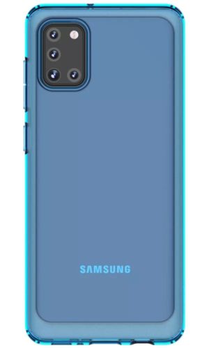 Official Samsung A Cover by Araree - Θήκη Σιλικόνης Samsung Galaxy A31 - Blue (GP-FPA315KDALW) GP-FPA315KDALW