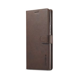 Θήκη Samsung Galaxy Note 20 LC.IMEEKE Wallet Leather Stand-coffee MPS14567