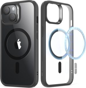 ESR Classic Hybrid HaloLock - Ανθεκτική MagSafe Θήκη Apple iPhone 15 - Clear / Black (4894240177976) 115853