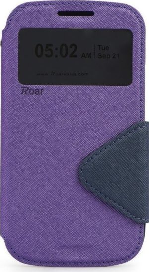 Θήκη Huawei P9 Roar Diary View Window Leather Stand Case w/ Card Slot -Purple MPS11013