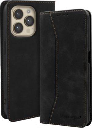 Bodycell Θήκη - Πορτοφόλι Apple iPhone 15 Pro Max - Black (5206015049453) 04-01184