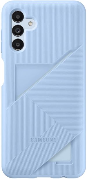 Official Samsung Card Slot Cover - Θήκη Σιλικόνης με Υποδοχή για Κάρτα - Samsung Galaxy A13 5G - Arctic Blue (EF-OA136TLEGWW) 13019347