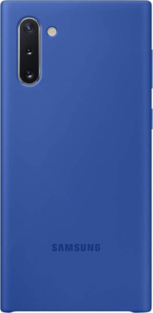 Official Samsung Silicone Cover Θήκη Σιλικόνης - Samsung Galaxy Note 10 - Blue (EF-PN970TLEGWW) 13013929