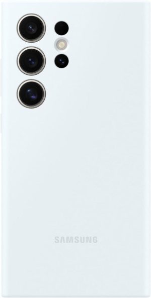 Θήκη Σιλικόνης - Samsung Galaxy S24 Ultra - Official Samsung Silicone Case - White (EF-PS928TWEGWW) 13023319