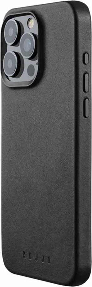 MUJJO Full Leather Case - Δερμάτινη Θήκη MagSafe - Apple iPhone 15 Pro Max - Black (MUJJO-CL-041-BK) MUJJO-CL-041-BK