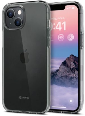 Crong Slim Διάφανη Θήκη Σιλικόνης Apple iPhone 14 Plus - 0.8mm - Clear (CRG-CRSLIM-IP1467-TRS) CRG-CRSLIM-IP1467-TRS