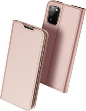Duxducis SkinPro Θήκη Πορτοφόλι Samsung Galaxy A02s - Rose Gold (77144) 77144