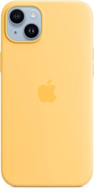 Official Apple Θήκη Σιλικόνης με MagSafe Apple iPhone 14 Plus - Sunglow (MPTD3ZM/A) 13019971