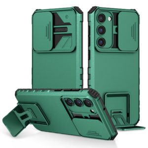 Armor Case with Kickstand for Samsung Galaxy S23 Plus-green MPS15794