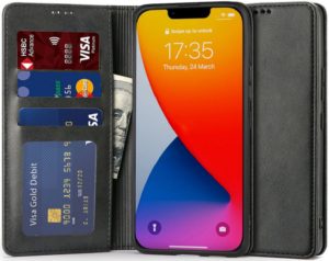 Tech-Protect Wallet Magnet - Flip Θήκη Πορτοφόλι Apple iPhone 14 Plus - Black (9589046925672) 107941