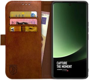Rosso Element PU Θήκη Πορτοφόλι Xiaomi 13 Ultra - Brown (8719246398841) 115041
