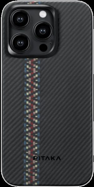 Pitaka Fusion Weaving MagEZ Case 4 - MagSafe Θήκη Aramid Fiber Body Apple iPhone 15 Pro Max - 0.95mm - 600D - Rhapsody (FR1501PM) FR1501PM