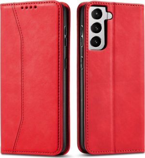 Bodycell Θήκη - Πορτοφόλι Samsung Galaxy S21 5G - Red (5206015058769) 82581