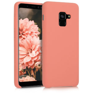 KW Θήκη Σιλικόνης Samsung Galaxy A8 2018 - Coral Matte (46378.56) 46378.56