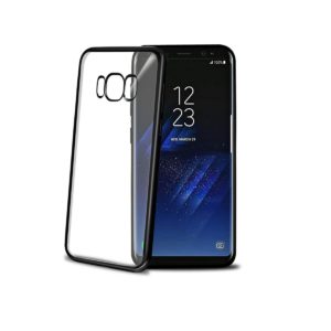 Celly Θήκη Σιλικόνης Samsung Galaxy S8 Plus- Transparent / Black (LASER691BK) LASER691BK
