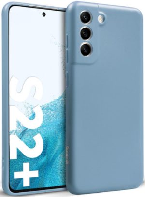 Crong Color Θήκη Premium Σιλικόνης Samsung Galaxy S22 Plus 5G - Blue (CRG-COLR-SGS22P-SBL) CRG-COLR-SGS22P-SBL
