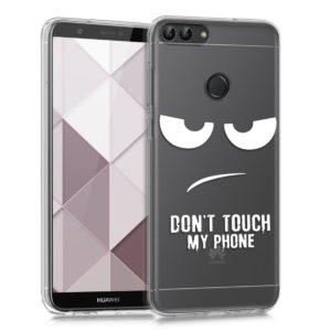KW Θήκη Σιλικόνης Huawei P Smart 2018 - Don t Touch My Phone (44125.01) 44125.01