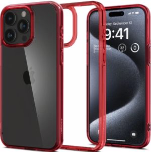 Spigen Ultra Hybrid Θήκη Apple iPhone 15 Pro - Deep Red (ACS07055) ACS07055