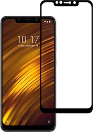 RURIHAI Tempered Glass Full Cover for Xiaomi Pocophone F1-black MPS14499