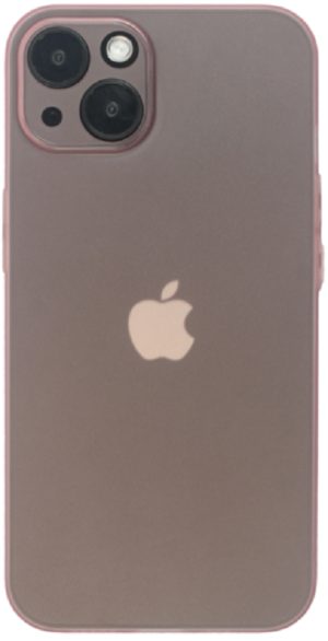 Vivid Θήκη Σιλικόνης Slim Apple iPhone 13 -Transparent / Pink (VISLIM196PK) 13018611