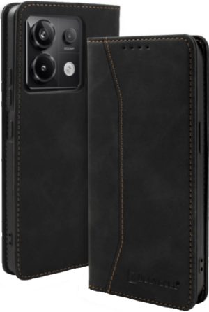 Θήκη Πορτοφόλι - Xiaomi Redmi Note 13 Pro 5G / Poco X6 - Bodycell Book Case - Black (5206015073625) BB-00042