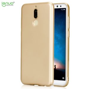 Θήκη Huawei Mate 10 Lite LENUO Silky Touch Hard Case-Gold MPS11956