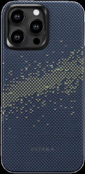 Pitaka StarPeak MagEZ Case 4 - MagSafe Θήκη Aramid Fiber Body Apple iPhone 15 Pro - 1.15mm - 1500D - Milky Way Galaxy (KI1501PMYG) KI1501PMYG