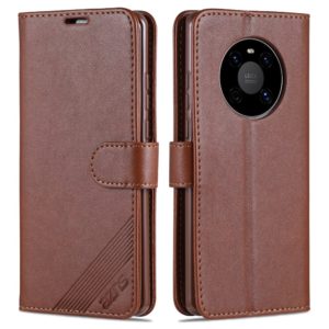 Θήκη Huawei Mate 40 Pro AZNS Wallet Leather Stand-brown MPS15243
