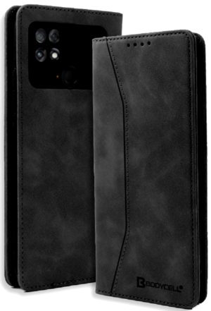 Bodycell Θήκη - Πορτοφόλι Xiaomi Poco C40 - Black (5206015004285) 04-00974