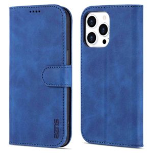 Θήκη iphone 14 Pro Max AZNS Wallet PU Leather Stand-Blue MPS15674