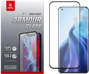 Crong 3D Armor Glass Full Glue - Fullface Tempered Glass Αντιχαρακτικό Γυαλί Οθόνης Xiaomi Mi 11 - Black (CRG-3DAG-XM11) CRG-3DAG-XM11