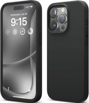 Elago Silicone Case - Premium Θήκη Σιλικόνης Apple iPhone 15 Pro - Black (ES15SC61PRO-BK) ES15SC61PRO-BK