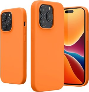 KWmobile Soft Flexible Rubber Cover - Θήκη Σιλικόνης Apple iPhone 14 Pro - Fruity Orange (59073.150) 59073.150