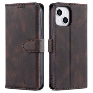 Θήκη iphone 14 AZNS Wallet PU Leather Stand-Brown MPS15706