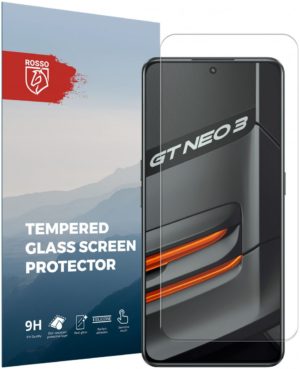 Rosso Tempered Glass - Αντιχαρακτικό Προστατευτικό Γυαλί Οθόνης Realme GT Neo 3 - Clear (8719246358142) 103436