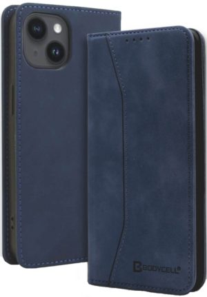 Bodycell Θήκη - Πορτοφόλι Apple iPhone 15 Plus - Blue (5206015073205) BB-00006