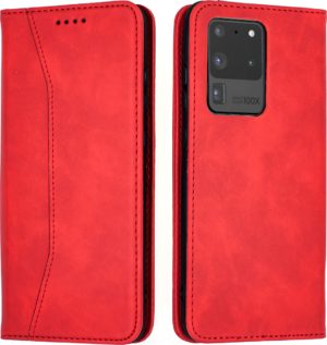 Bodycell Θήκη - Πορτοφόλι Samsung Galaxy S20 Ultra - Red (5206015058462) 82586