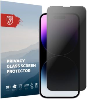 Rosso Tempered Glass Privacy - Αντιχαρακτικό Γυαλί Προστασίας Απορρήτου Οθόνης Apple iPhone 14 Pro (8719246376306) 109805