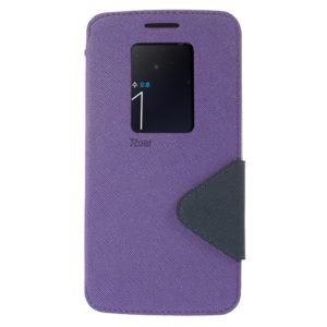 Θήκη LG G Flex Roar Diary Quick Window Leather Cover for LG G Flex - Purple MPS10404