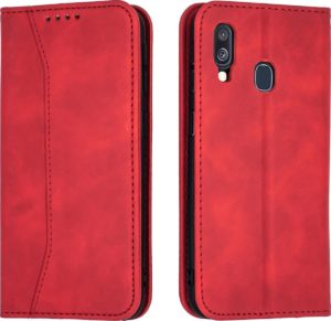 Bodycell Θήκη - Πορτοφόλι Samsung Galaxy A40 - Red (5206015058066) 82576
