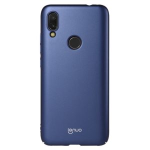 Θήκη Xiaomi Redmi 7 LENUO Silky Touch Hard Case-Blue MPS13572