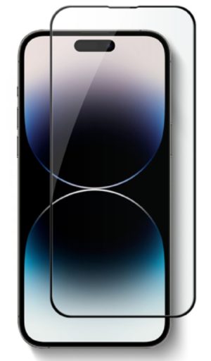 Vivid Full Face Tempered Glass - Αντιχαρακτικό Γυαλί Οθόνης Apple iPhone 14 Pro Max - Black (VITEMP298BK) 13019909
