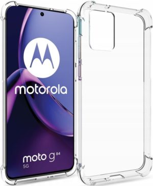 Tech-Protect Διάφανη Θήκη Σιλικόνης FlexAir Pro Motorola Moto G84 - Clear (9319456606782) 116826