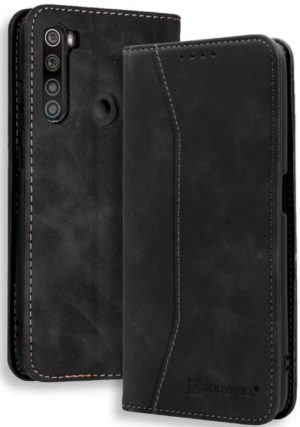 Bodycell Θήκη - Πορτοφόλι Xiaomi Redmi Note 8 / Note 8 2021 - Black (5206015059506) 04-00457