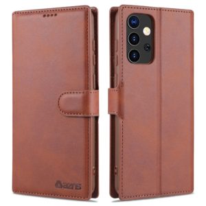 Θήκη Samsung Galaxy A72 5G/4G AZNS Wallet Leather Stand-Brown MPS15175