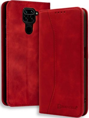 Bodycell Θήκη - Πορτοφόλι Xiaomi Redmi Note 9 - Red (5206015059681) 82598