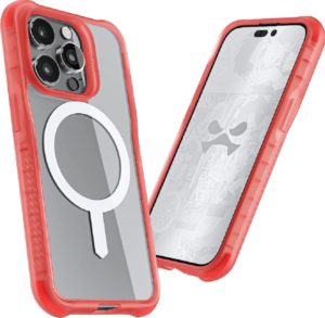 Ghostek Covert 6 - Διάφανη Ανθεκτική Αντιμικροβιακή Θήκη MagSafe - Apple iPhone 14 Pro - Pink (GHOCAS3153) GHOCAS3153